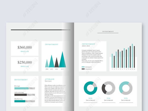 现代企业形象策划 高效招商画册AI设计资源精选